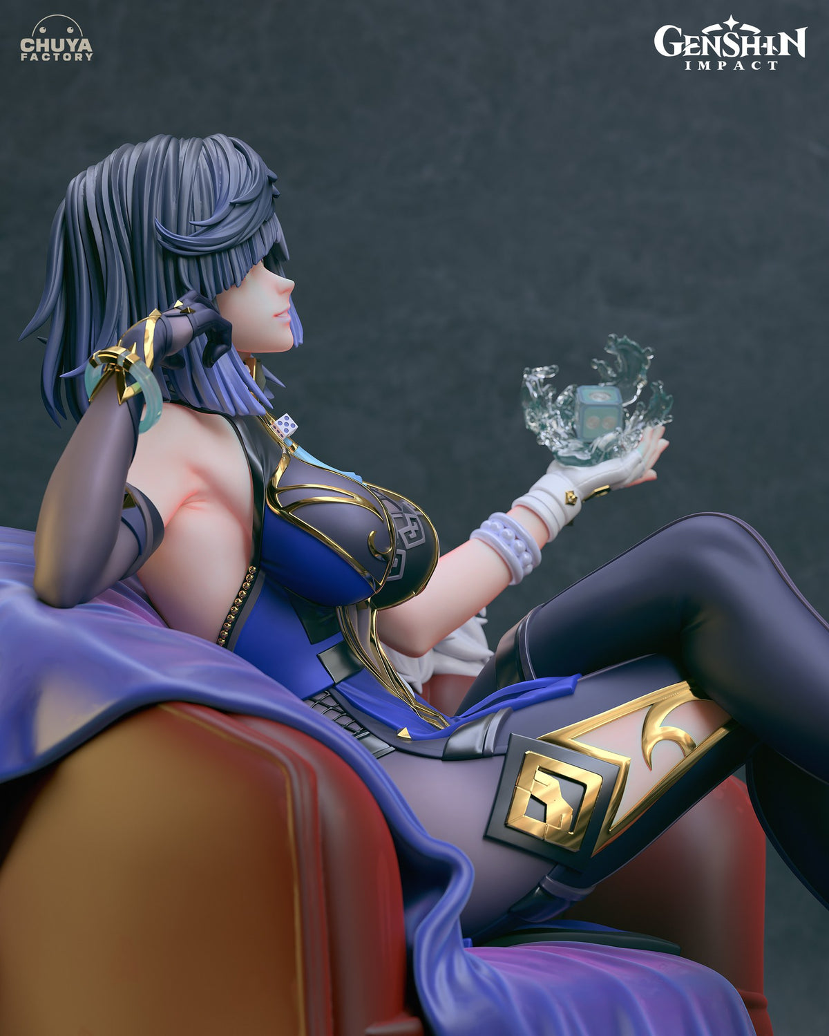 Yelan resin figure