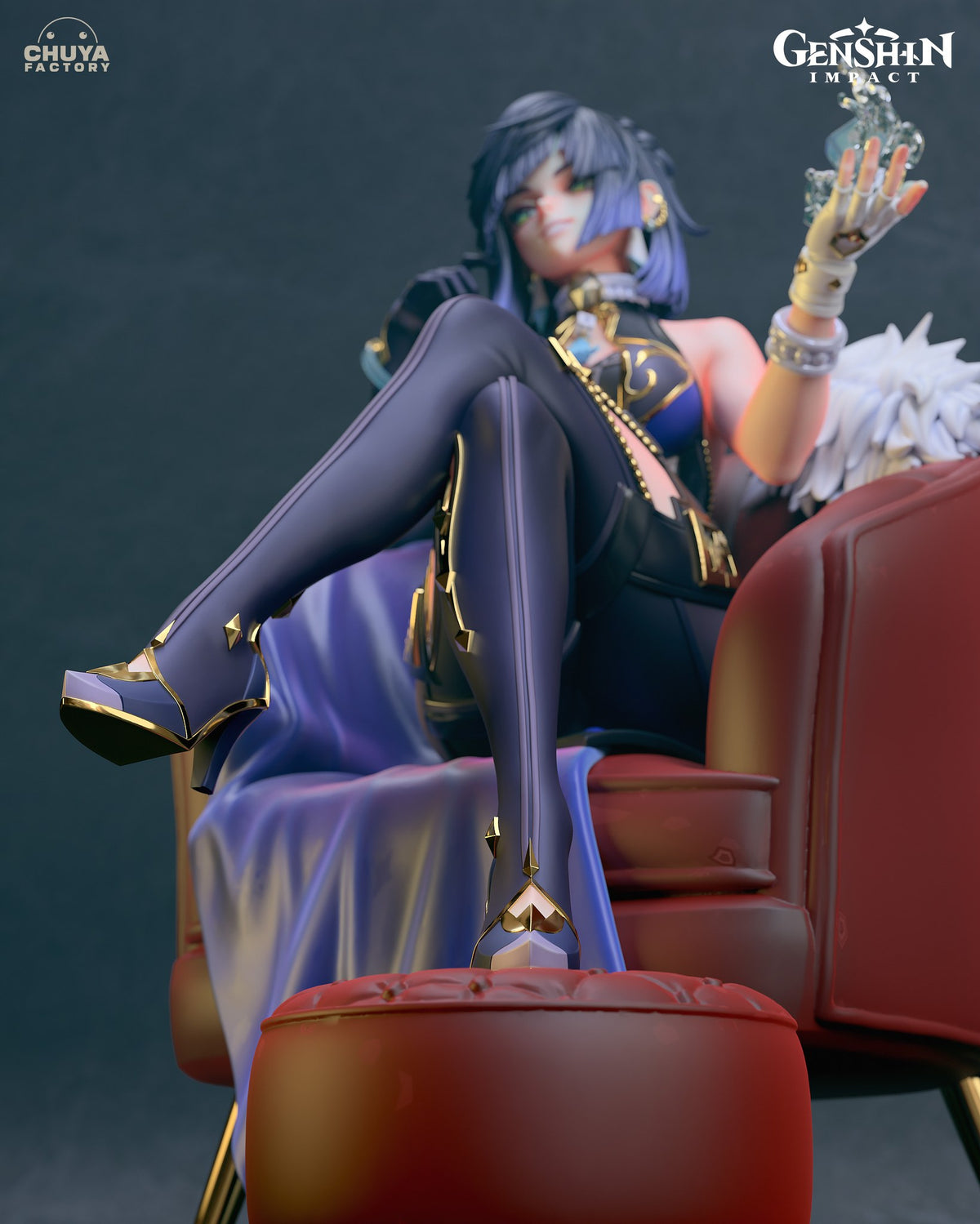 Yelan resin figure