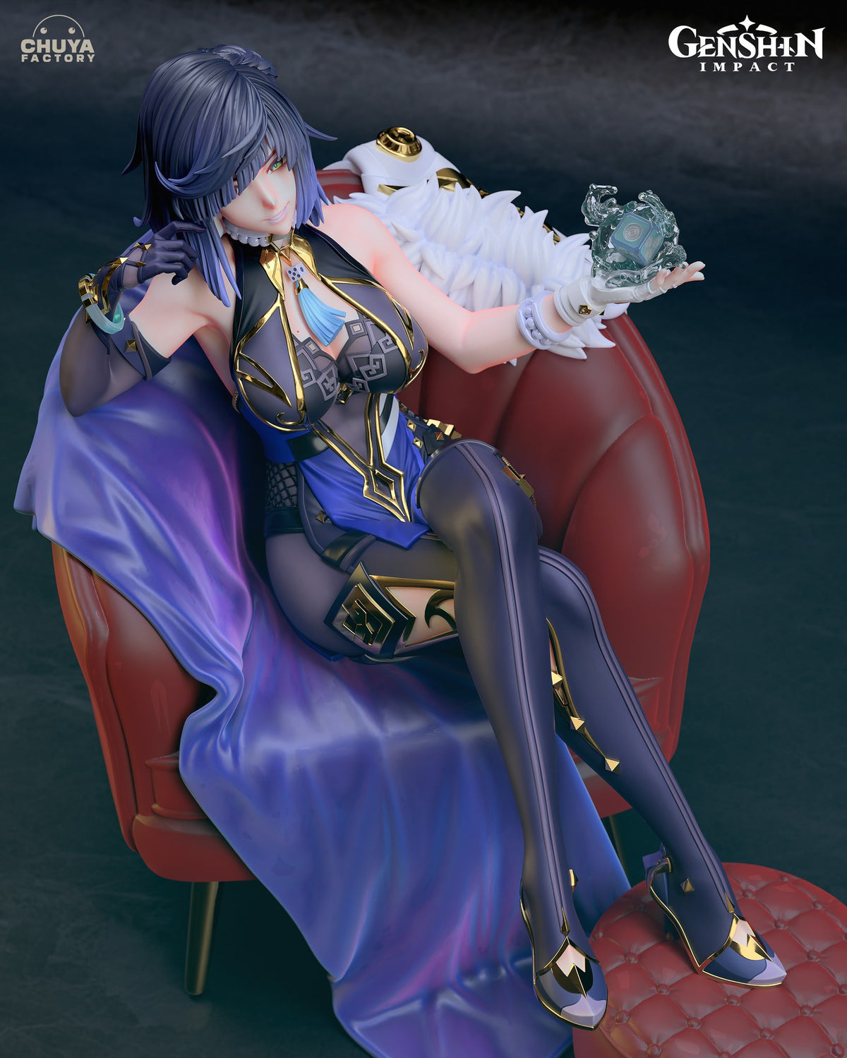 Yelan resin figure