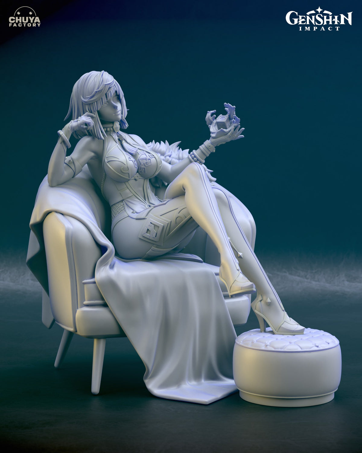 Yelan resin figure