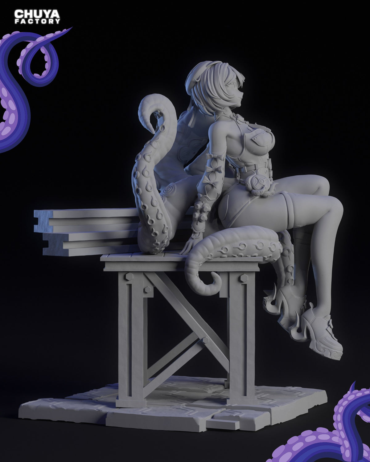 Yidhari resin figure