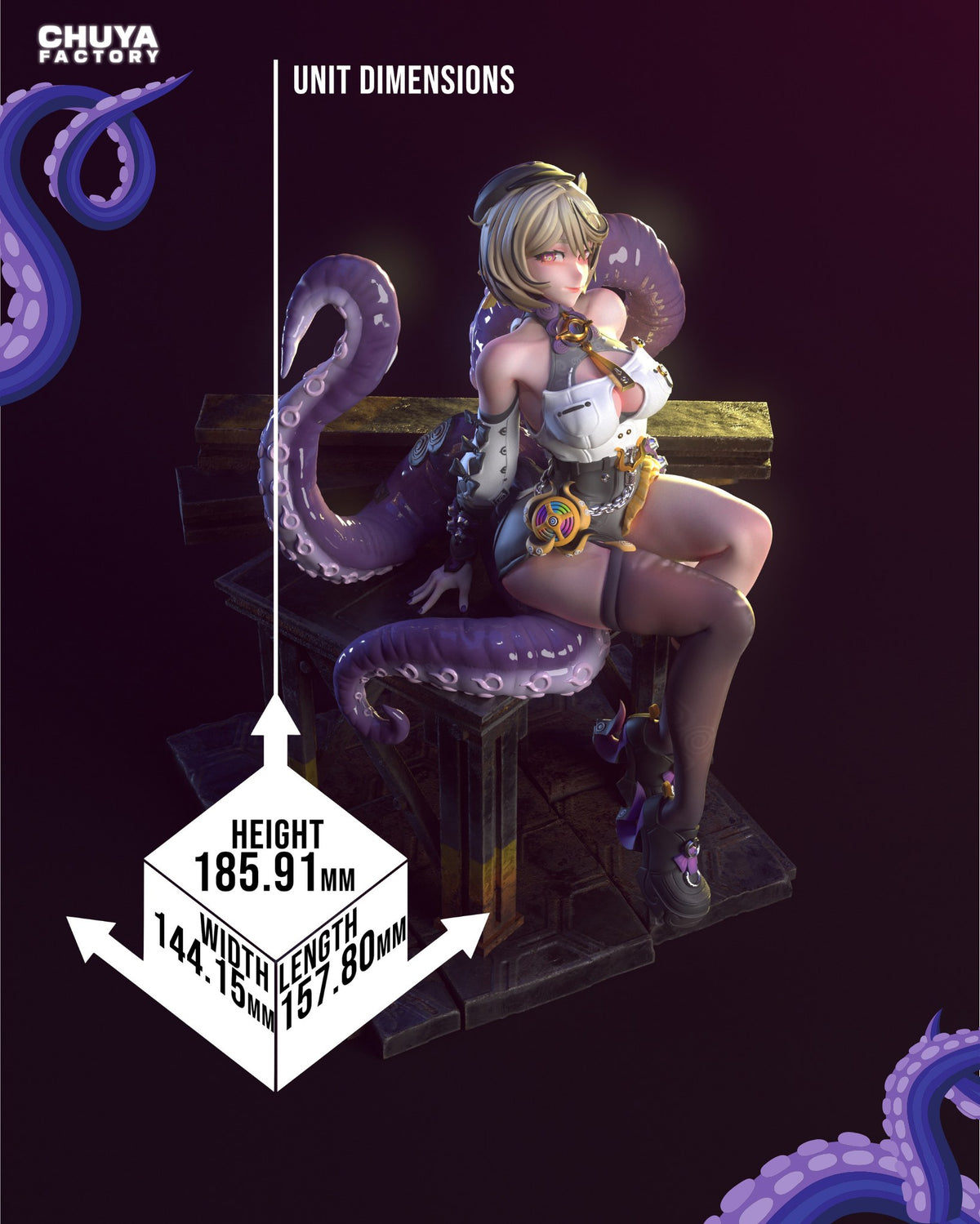 Yidhari resin figure