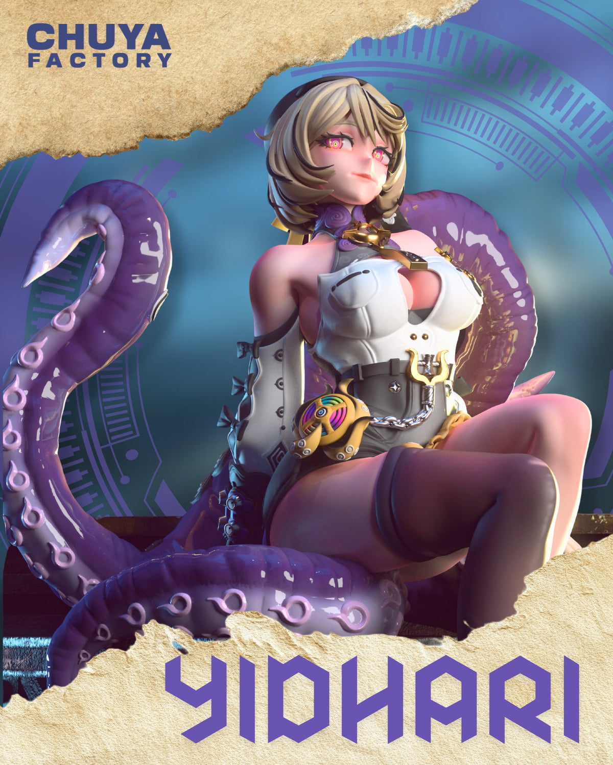 Yidhari resin figure