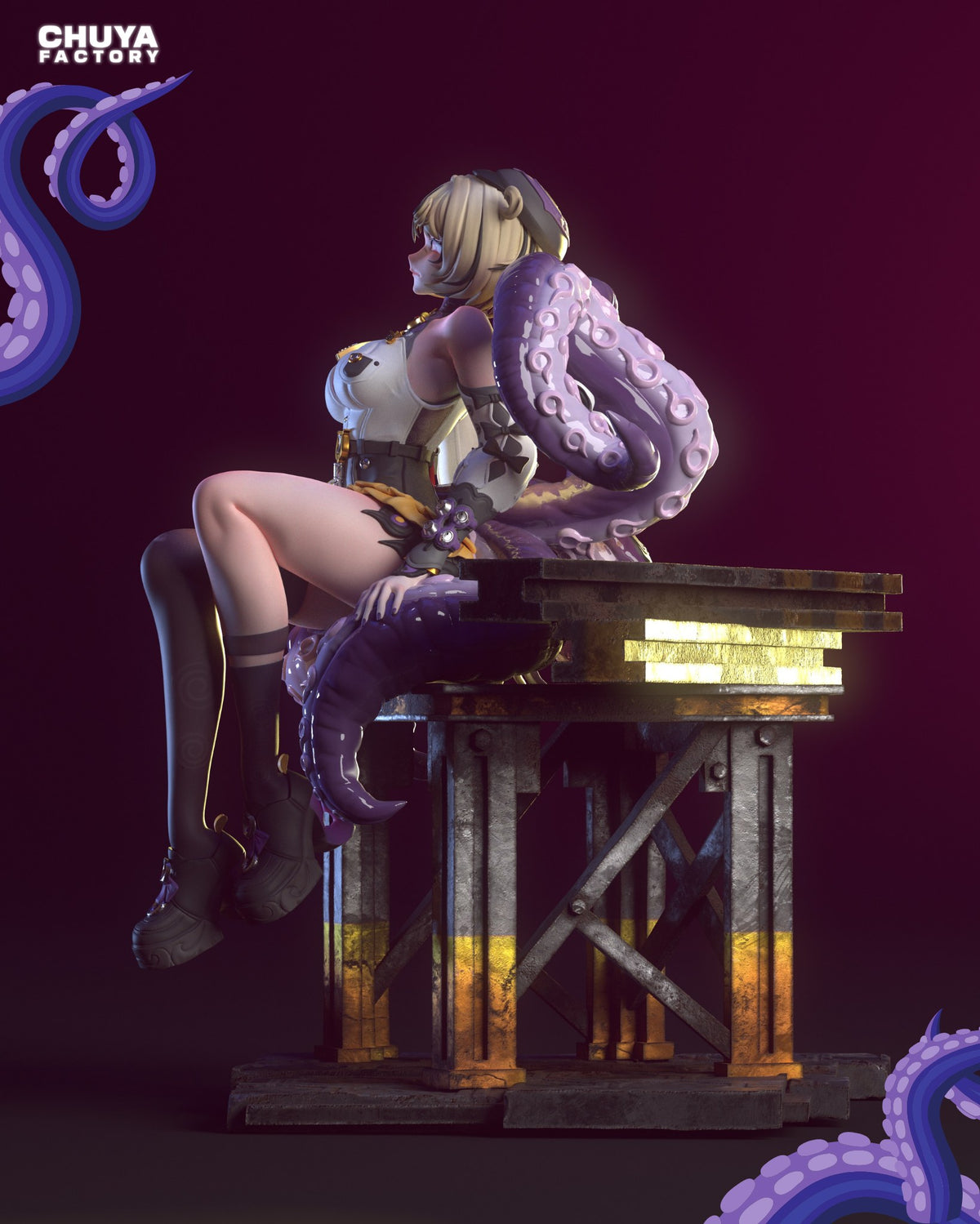 Yidhari resin figure