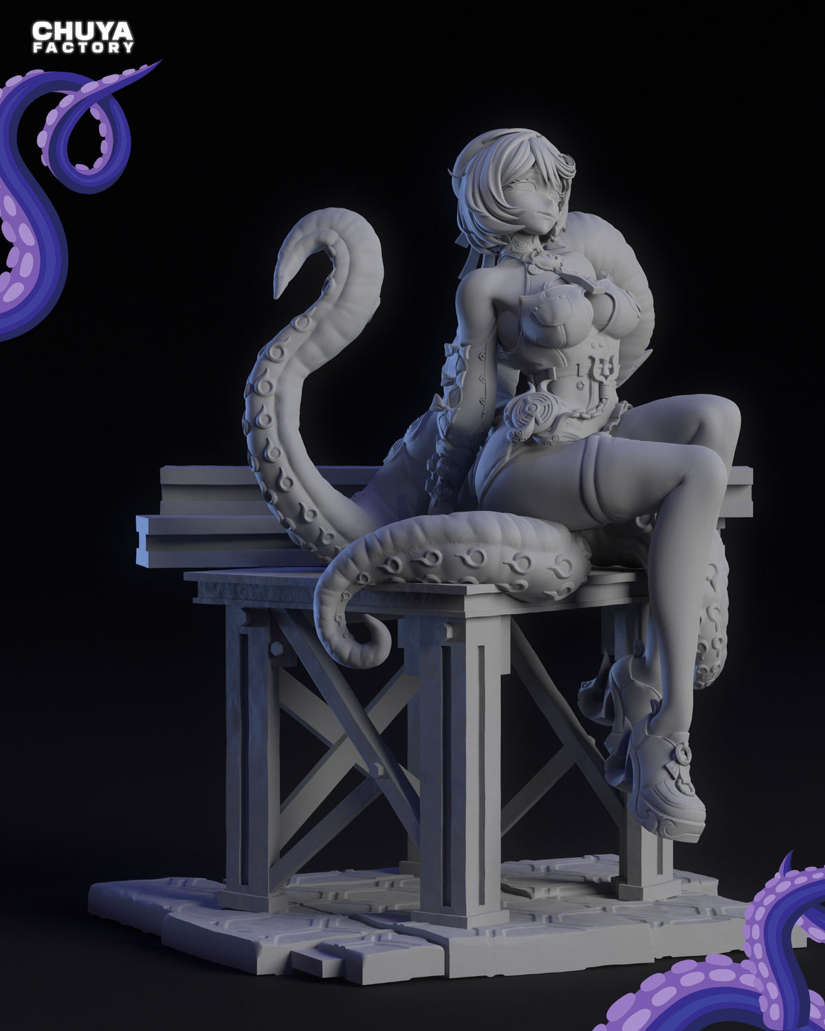 Yidhari resin figure