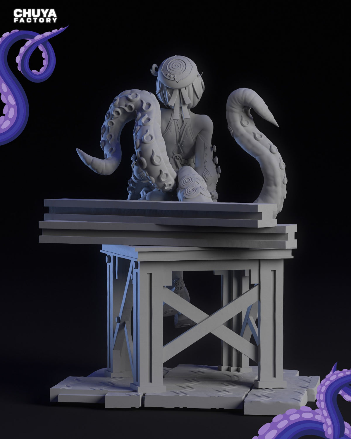 Yidhari resin figure