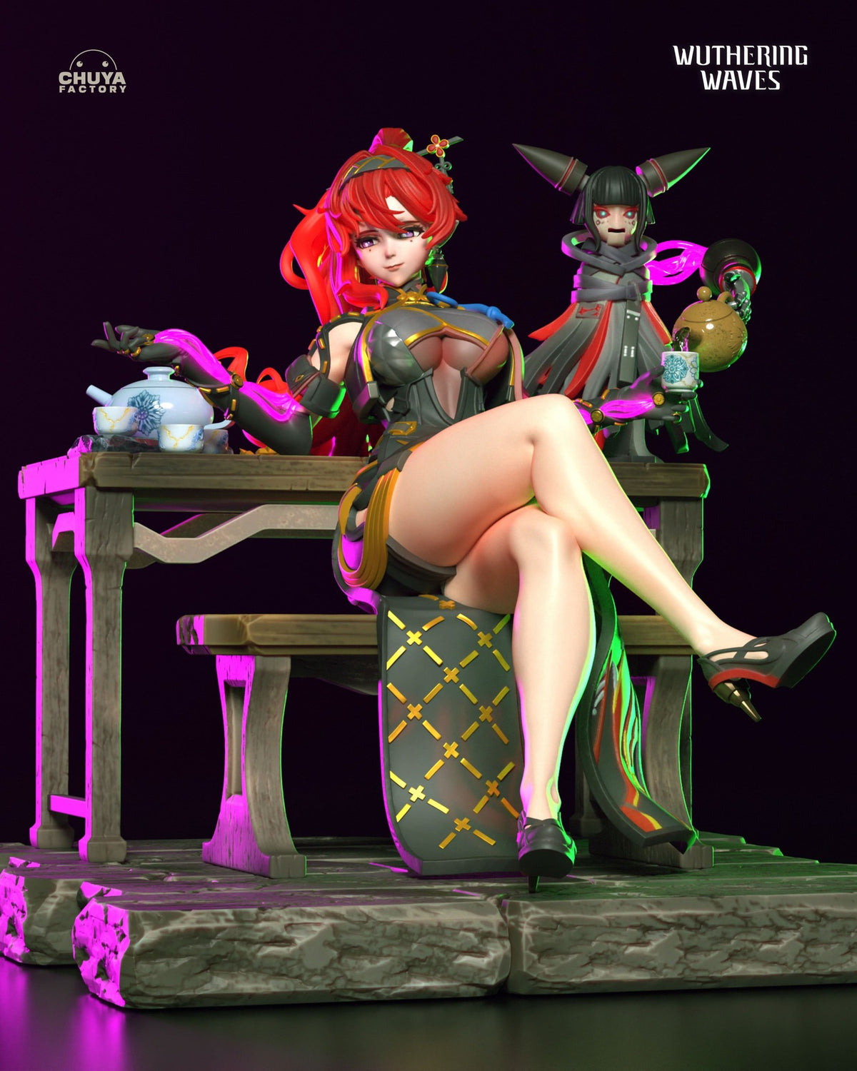 Yinlin resin figure
