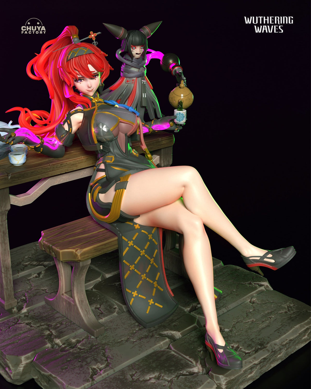 Yinlin resin figure