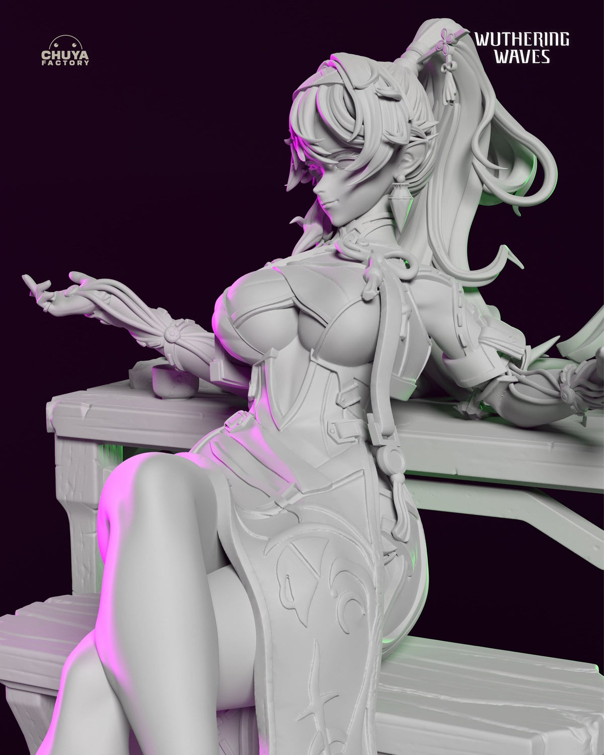 Yinlin resin figure