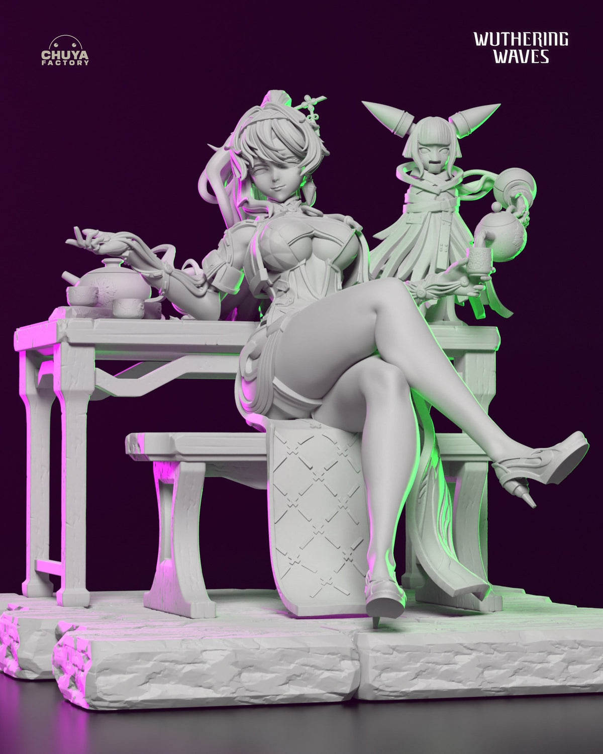 Yinlin resin figure