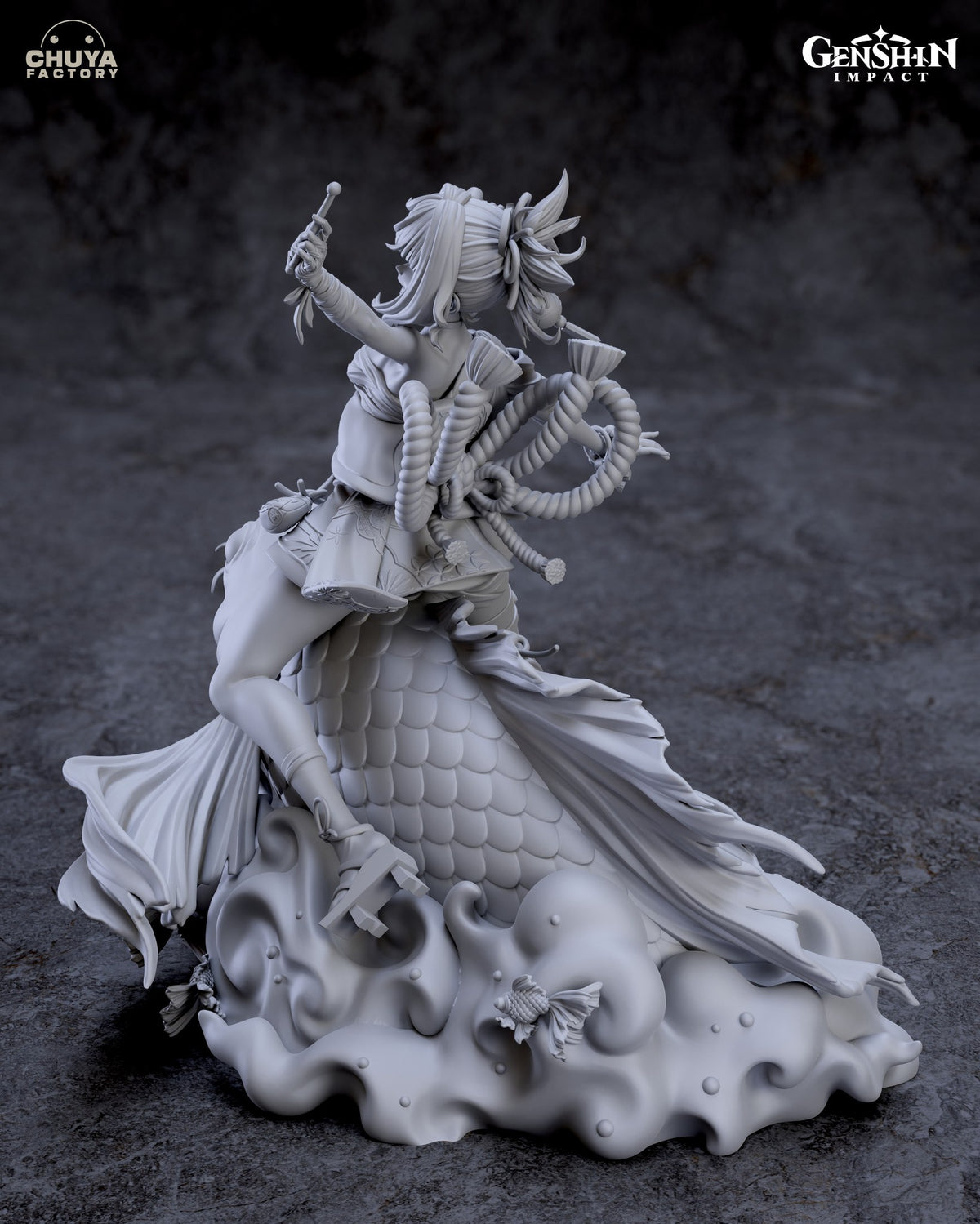 Yoimiya resin figure