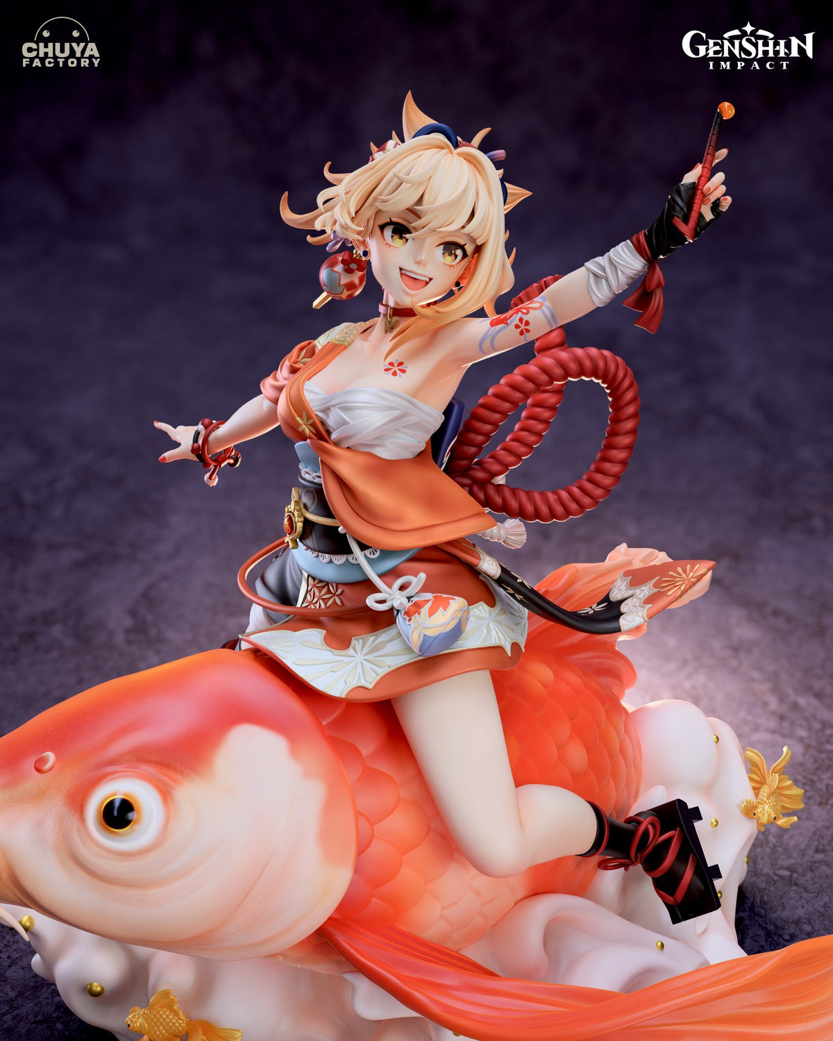 Yoimiya resin figure