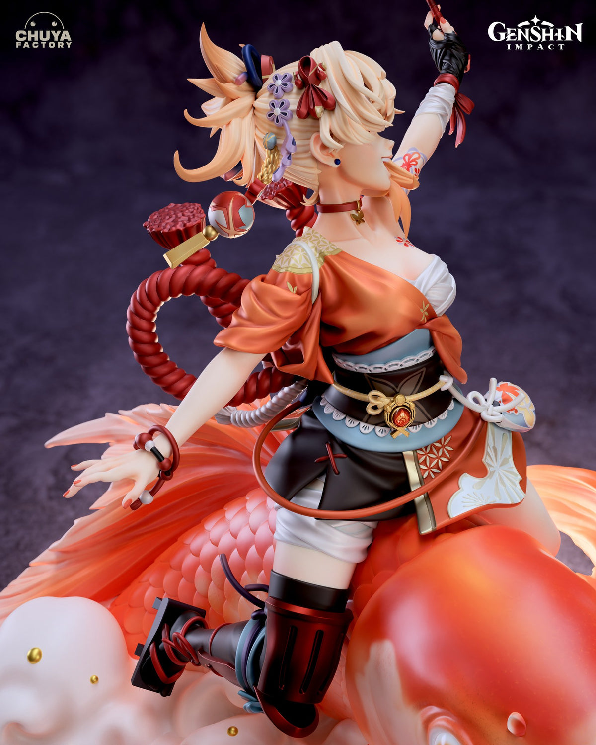 Yoimiya resin figure
