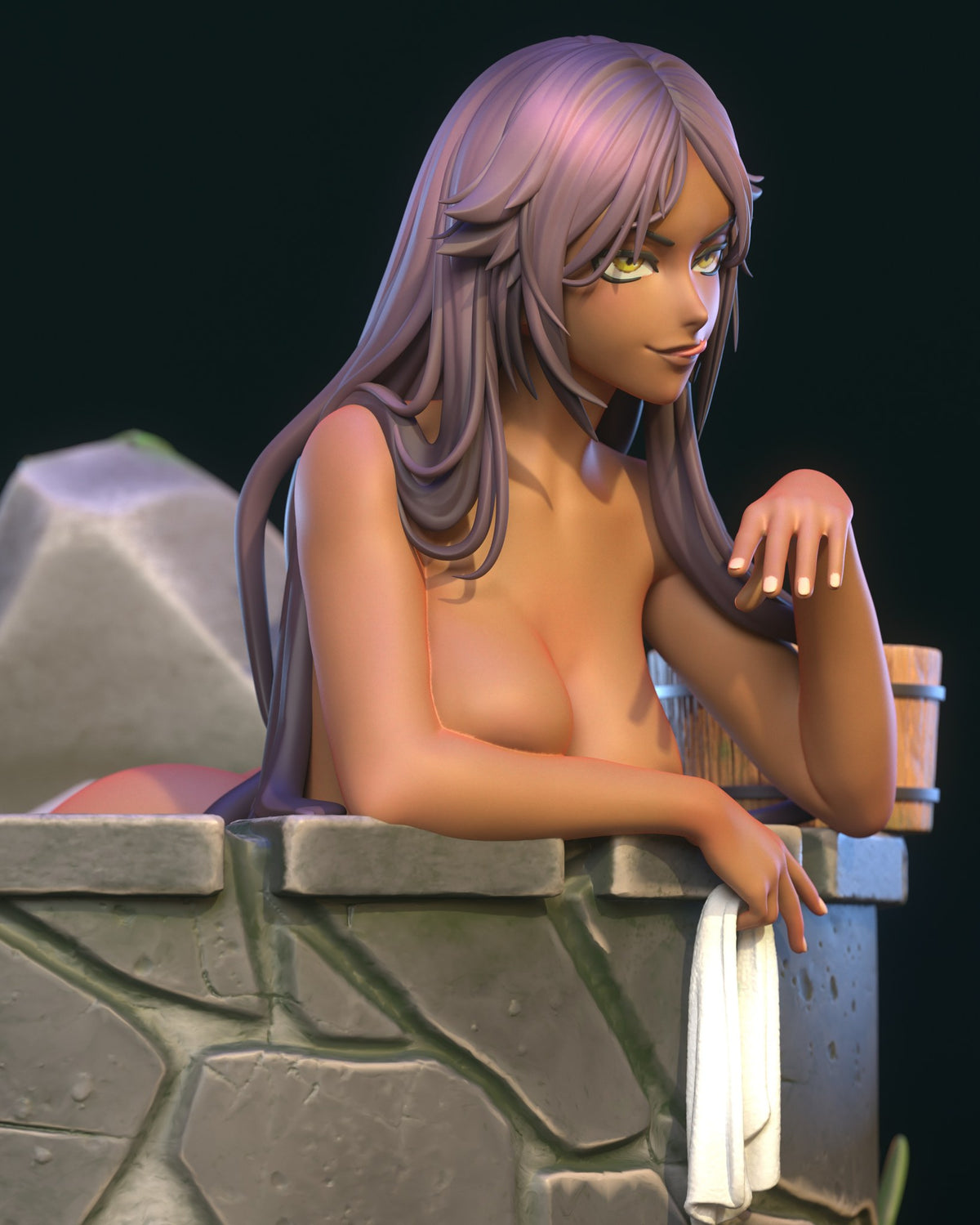 Yoruichi Shihouin resin figure