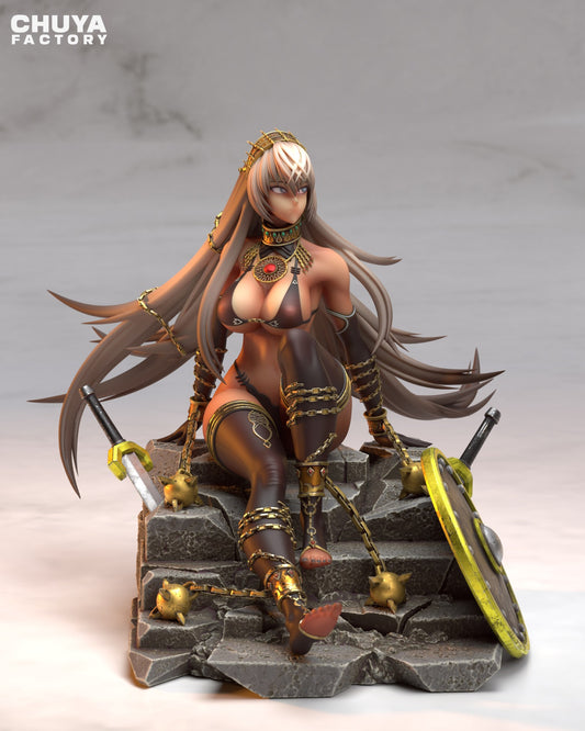Zenobia resin figure