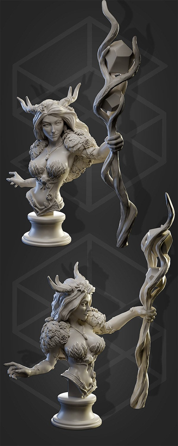 Gaelith resin figure