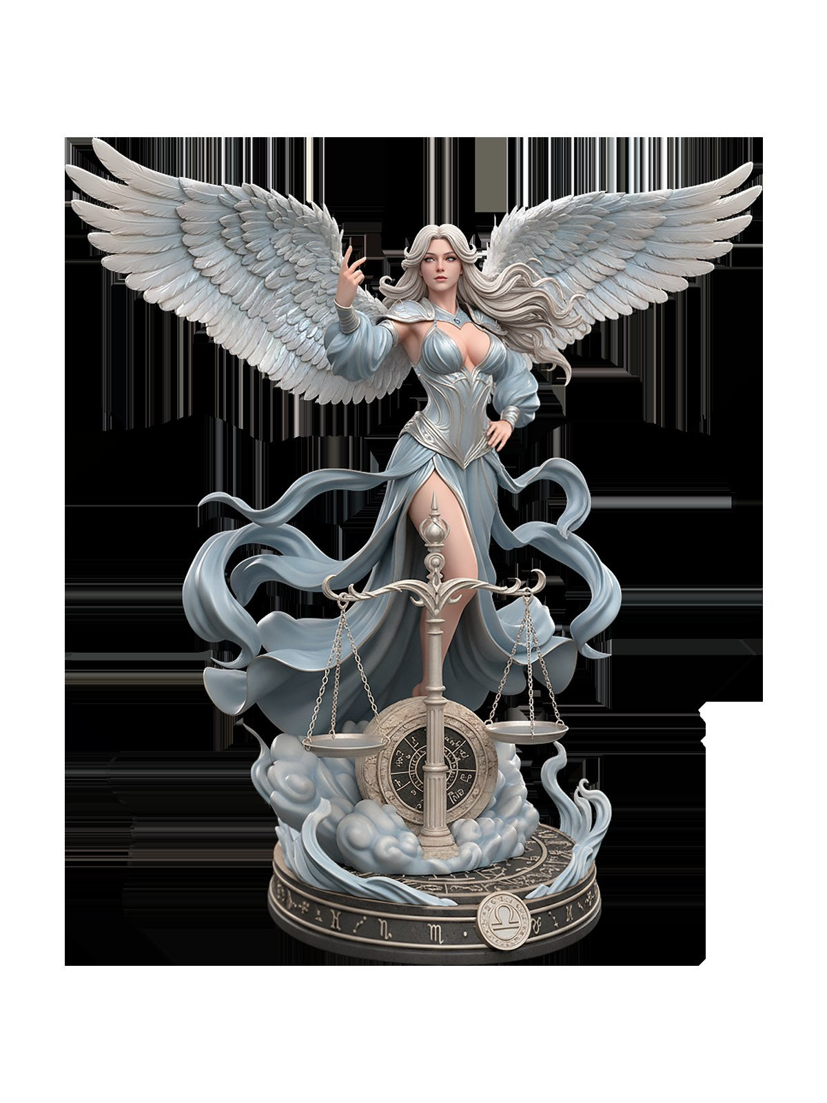 Libra resin figure