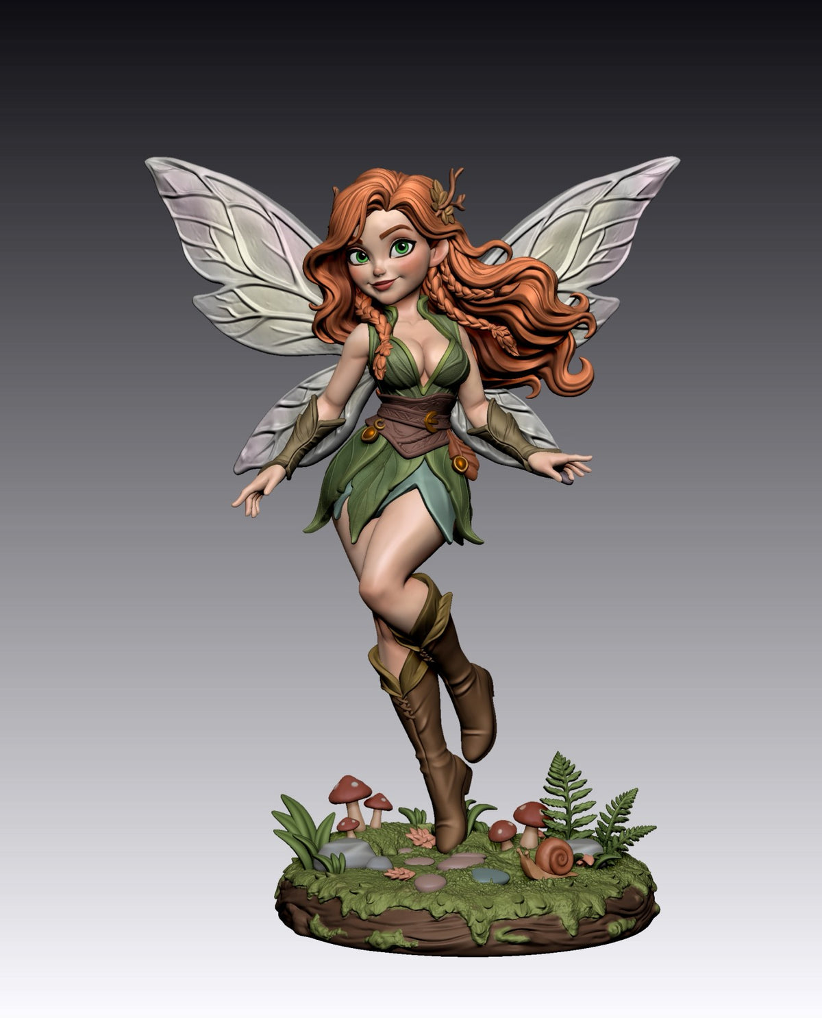 Nyra resin figure
