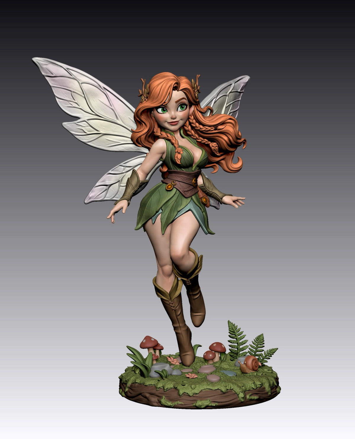Nyra resin figure