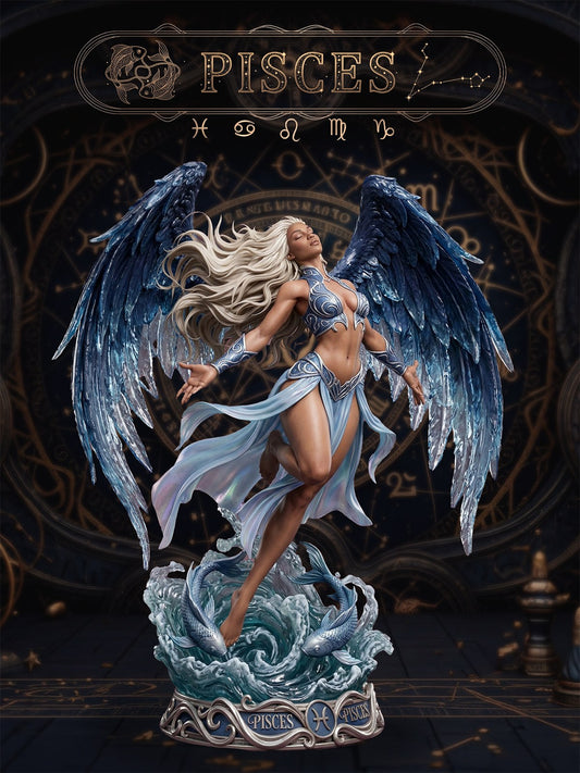 Pisces resin figure