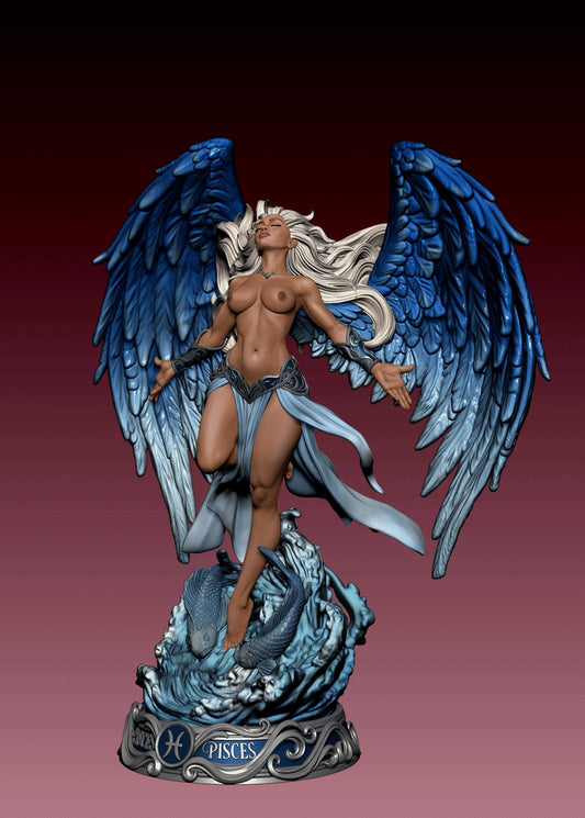 Pisces resin figure