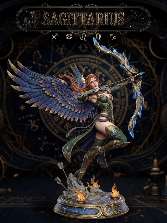 Sagittarius resin figure