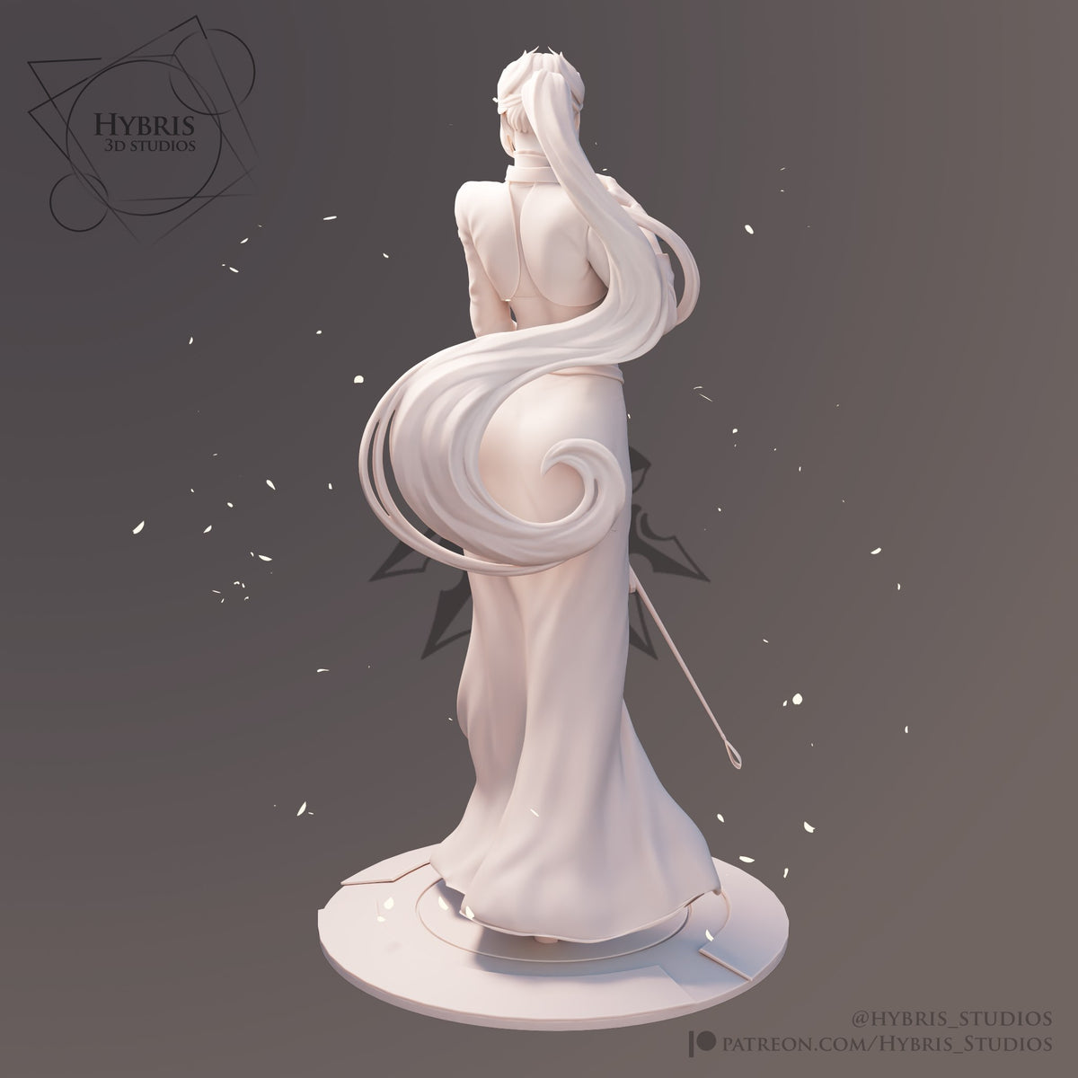 Yorha Commander White resin figure