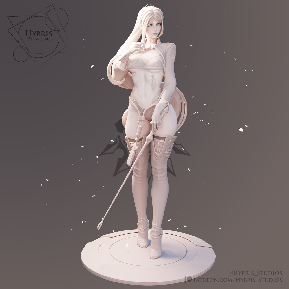 Yorha Commander White resin figure
