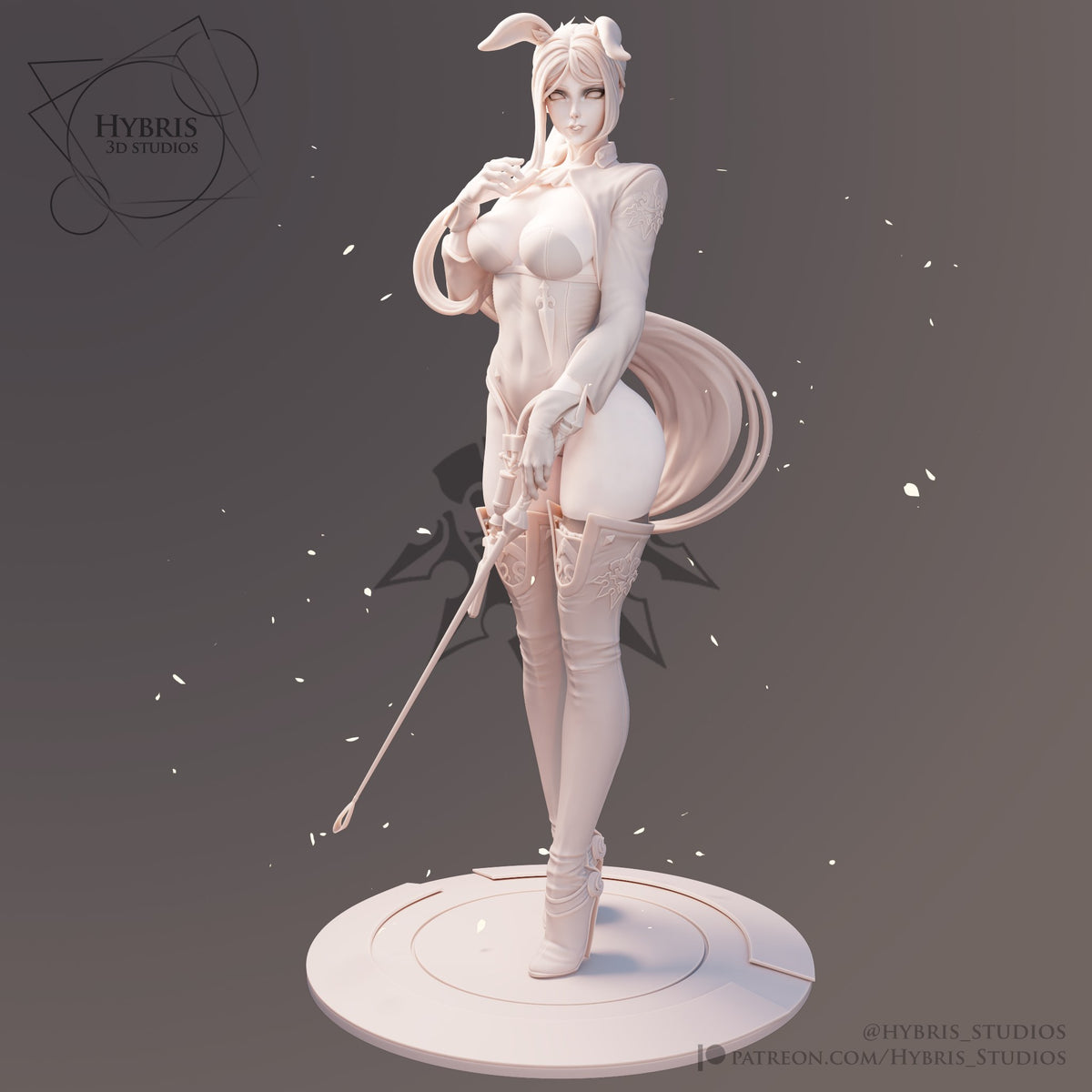 Yorha Commander White resin figure