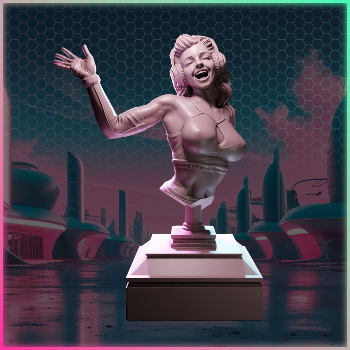 Cleo Drift resin figure