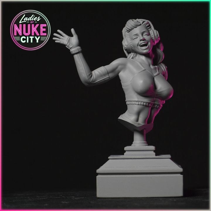 Cleo Drift resin figure