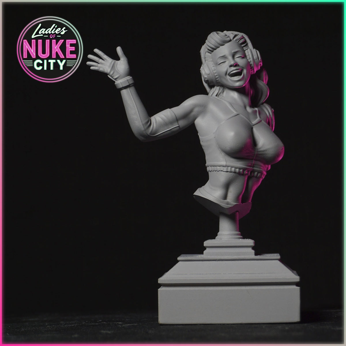 Cleo Drift resin figure