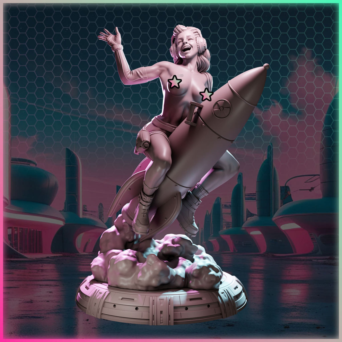 Cleo Drift resin figure