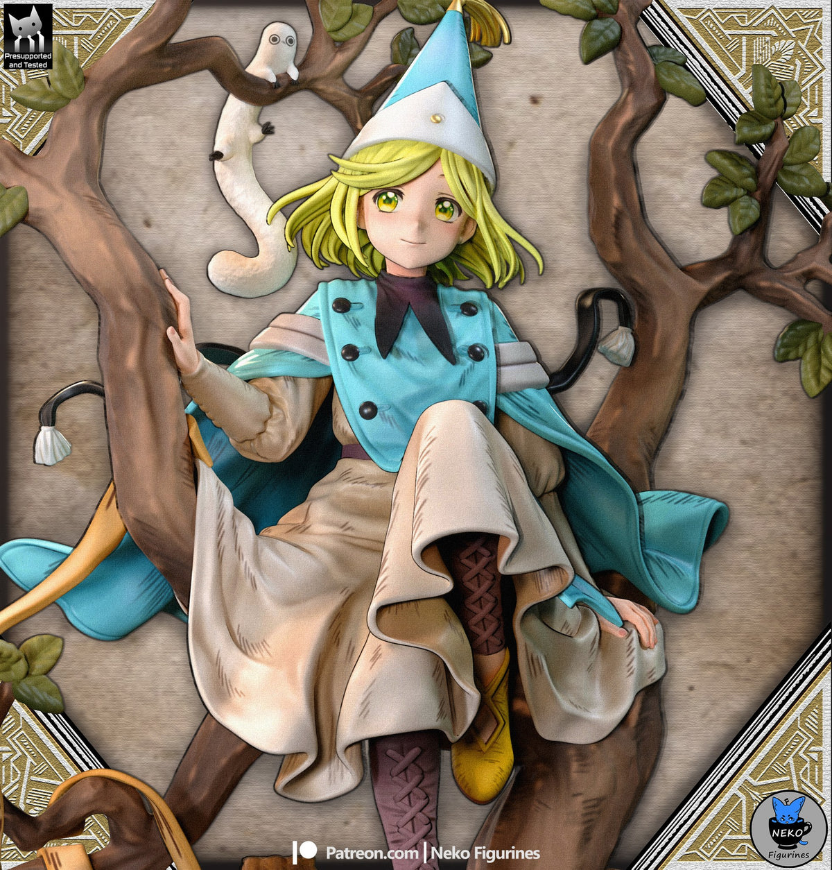 Coco (Witch Hat Atelier) resin figure