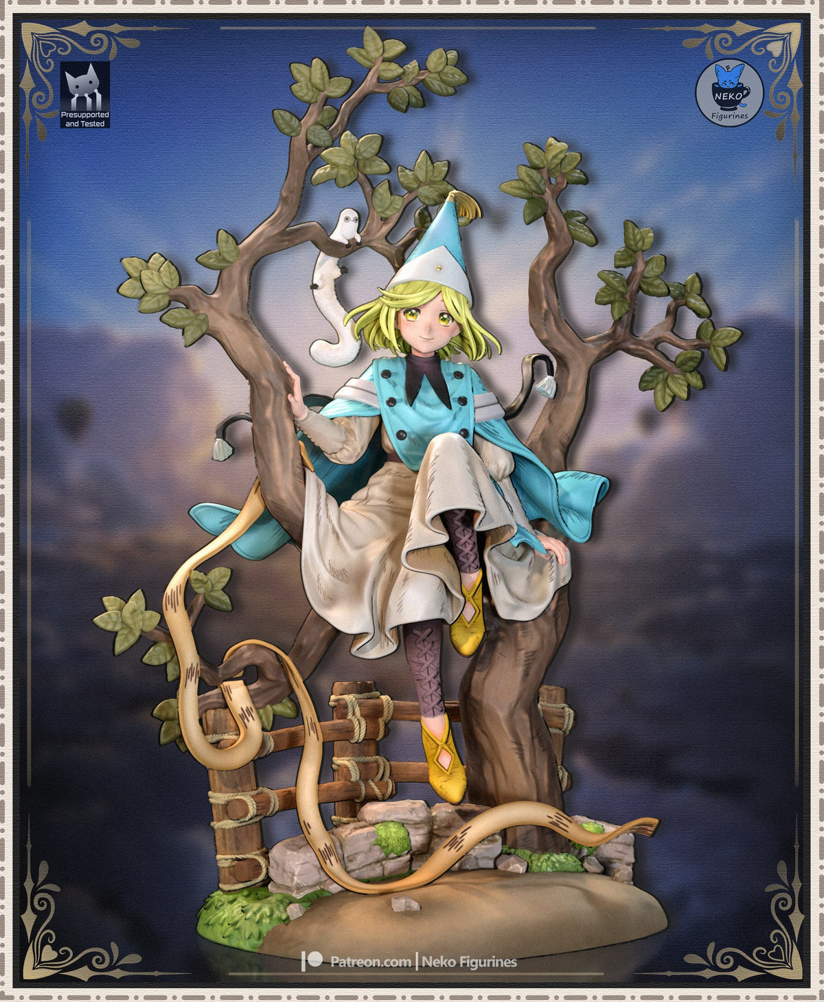 Coco (Witch Hat Atelier) resin figure