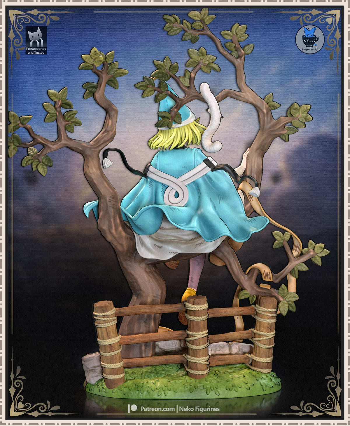 Coco (Witch Hat Atelier) resin figure