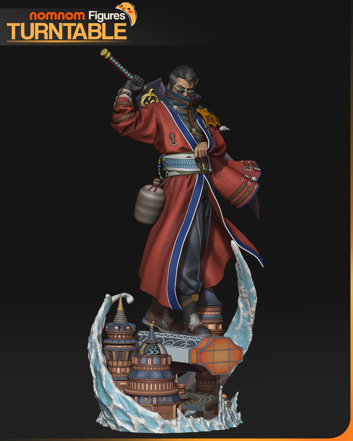 Auron resin figure