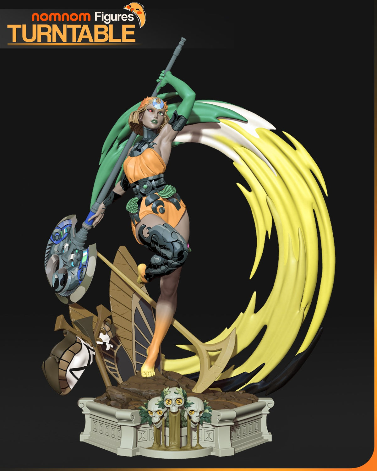 Melinoe resin figure