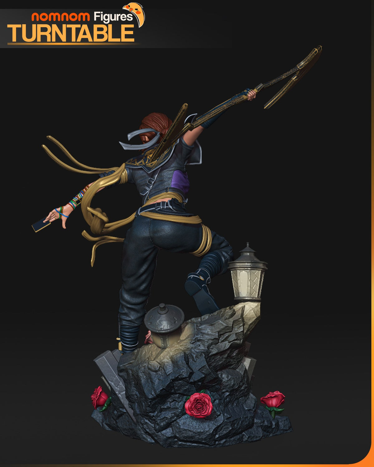 Sciel resin figure