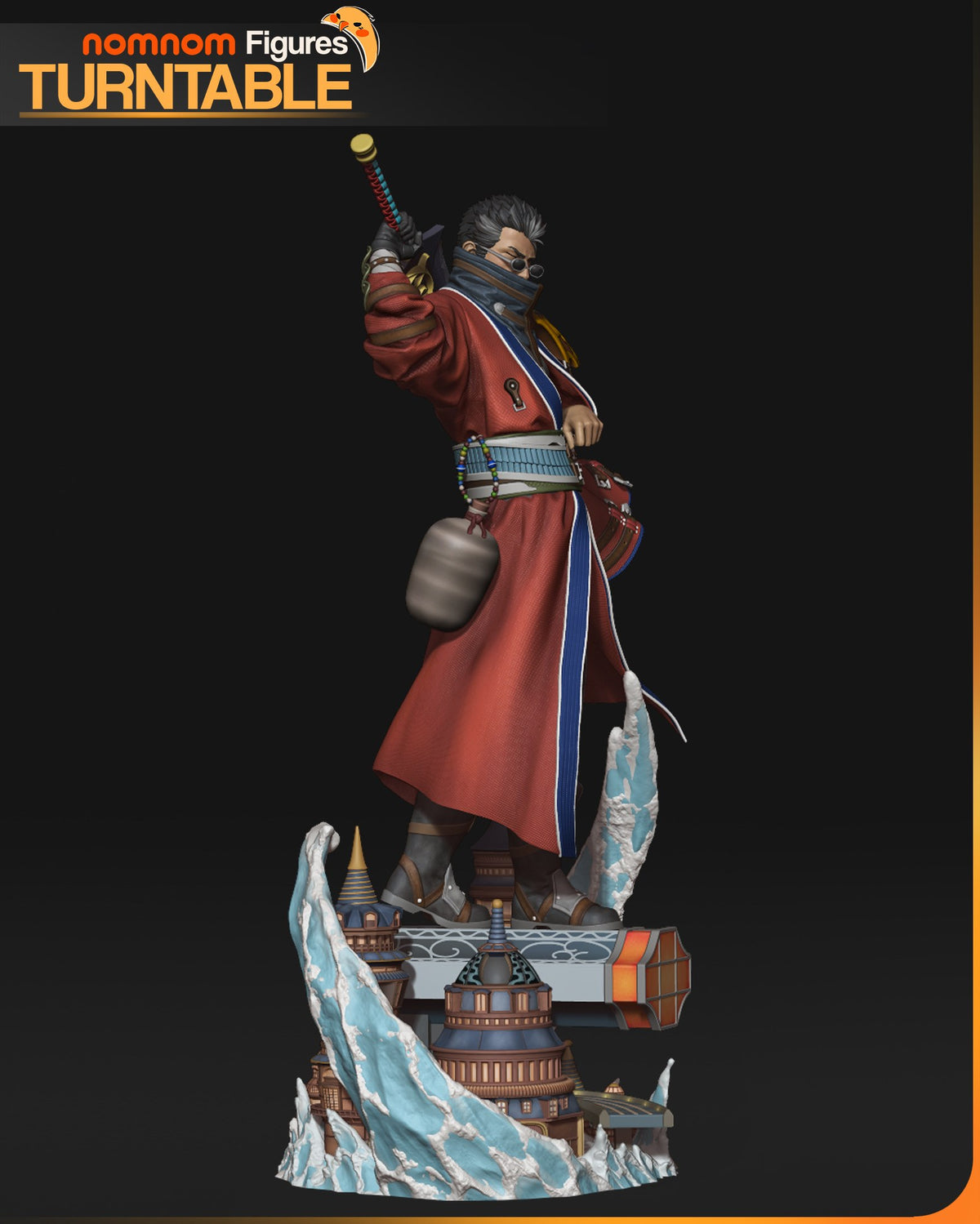 Auron resin figure