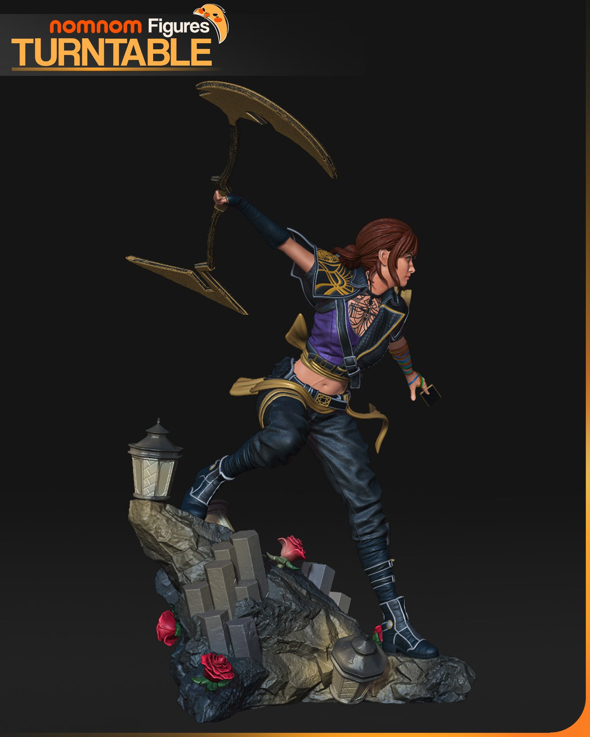 Sciel resin figure