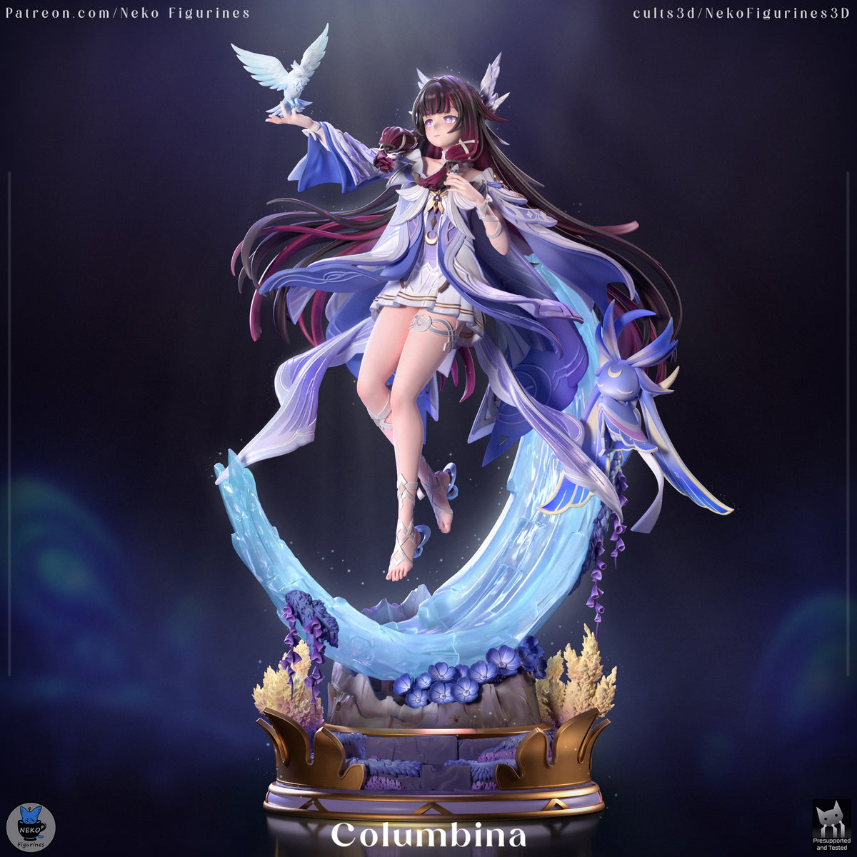 Columbina (Genshin Impact) resin figure
