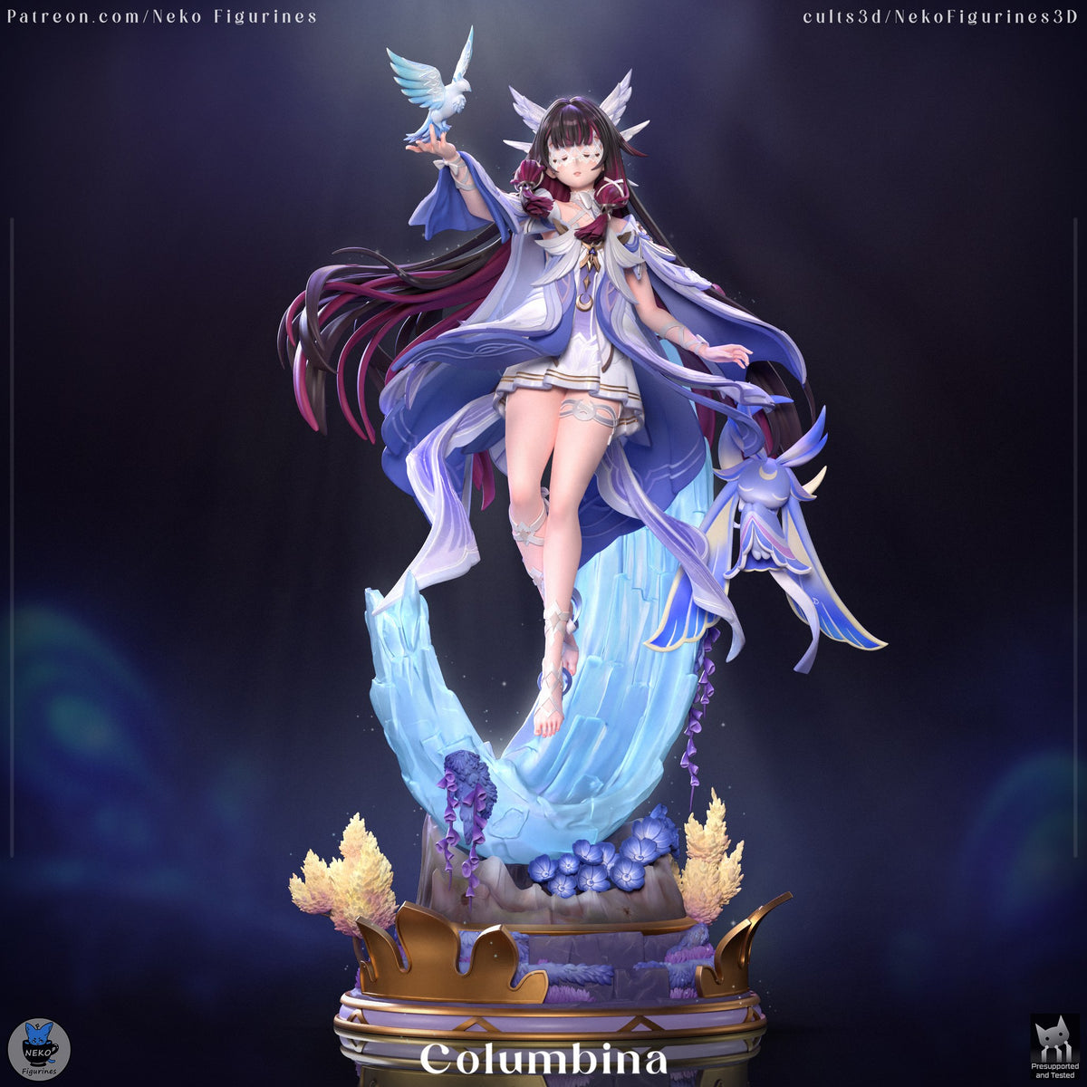 Columbina (Genshin Impact) resin figure