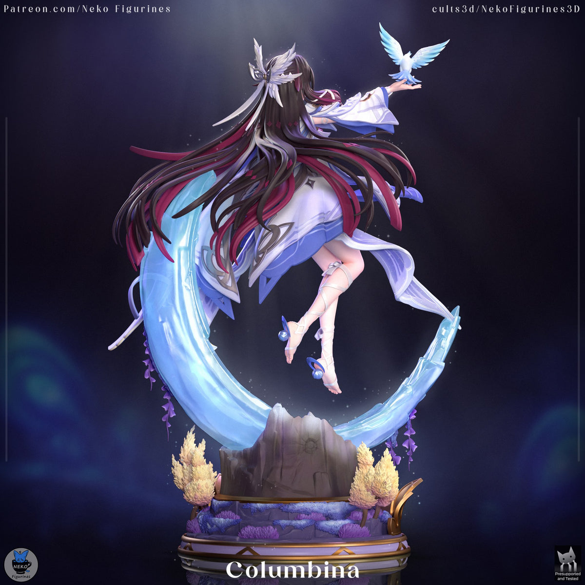 Columbina (Genshin Impact) resin figure