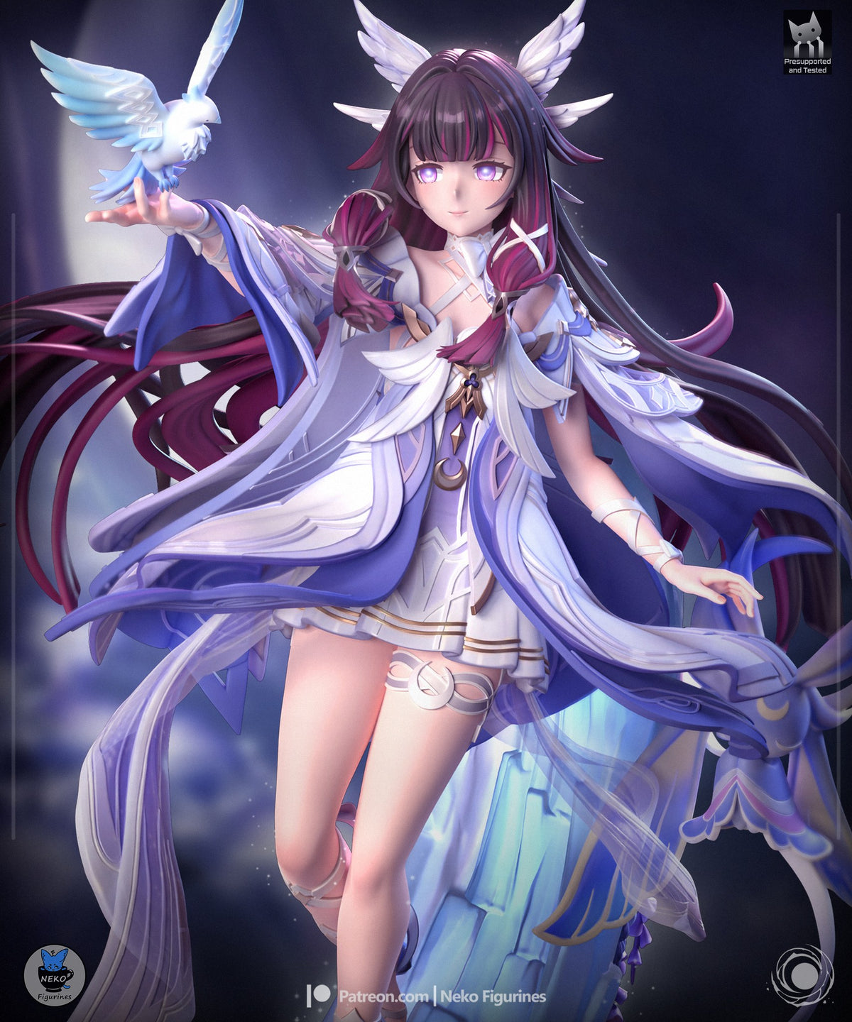Columbina (Genshin Impact) resin figure