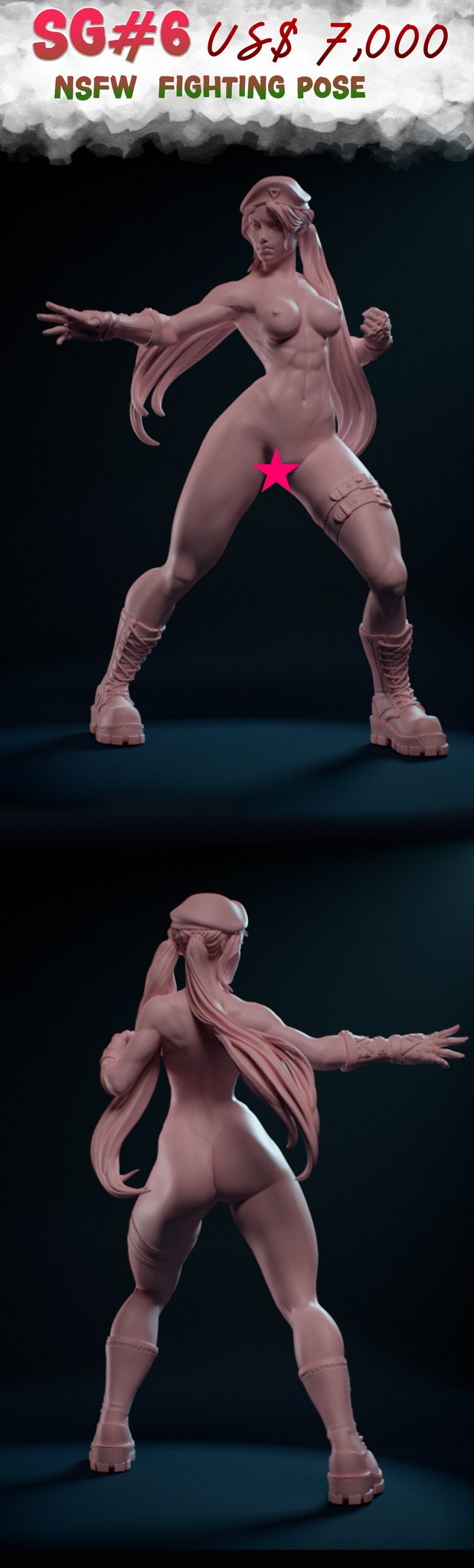Sergeant Kelly resin figure