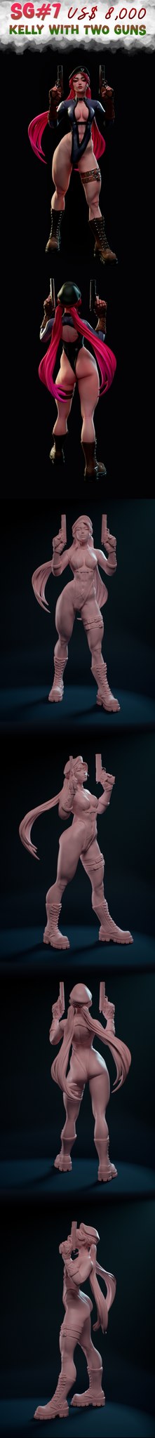 Sergeant Kelly resin figure