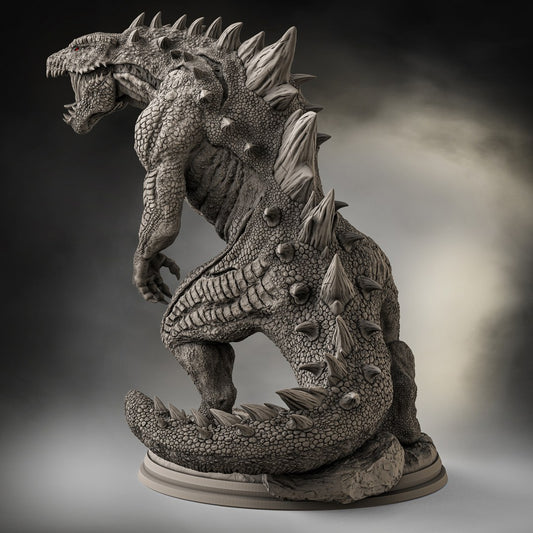 Basilios resin figure