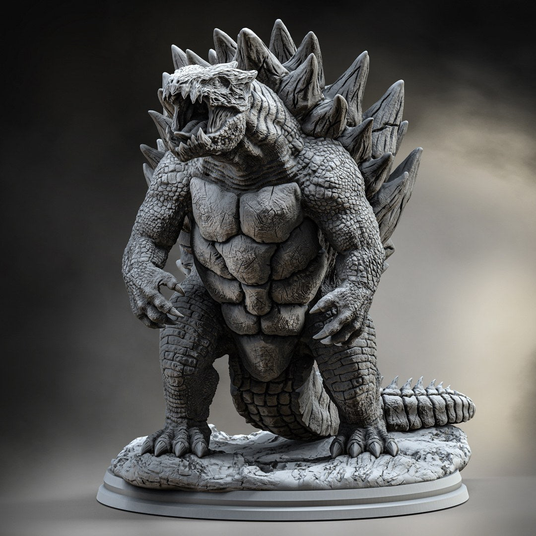 Turtle Dragon resin figure