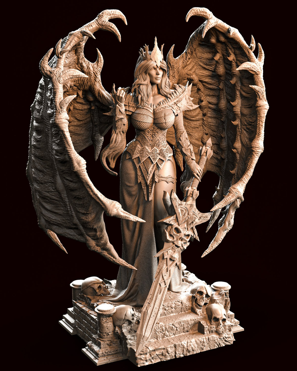 Demon Queen resin figure